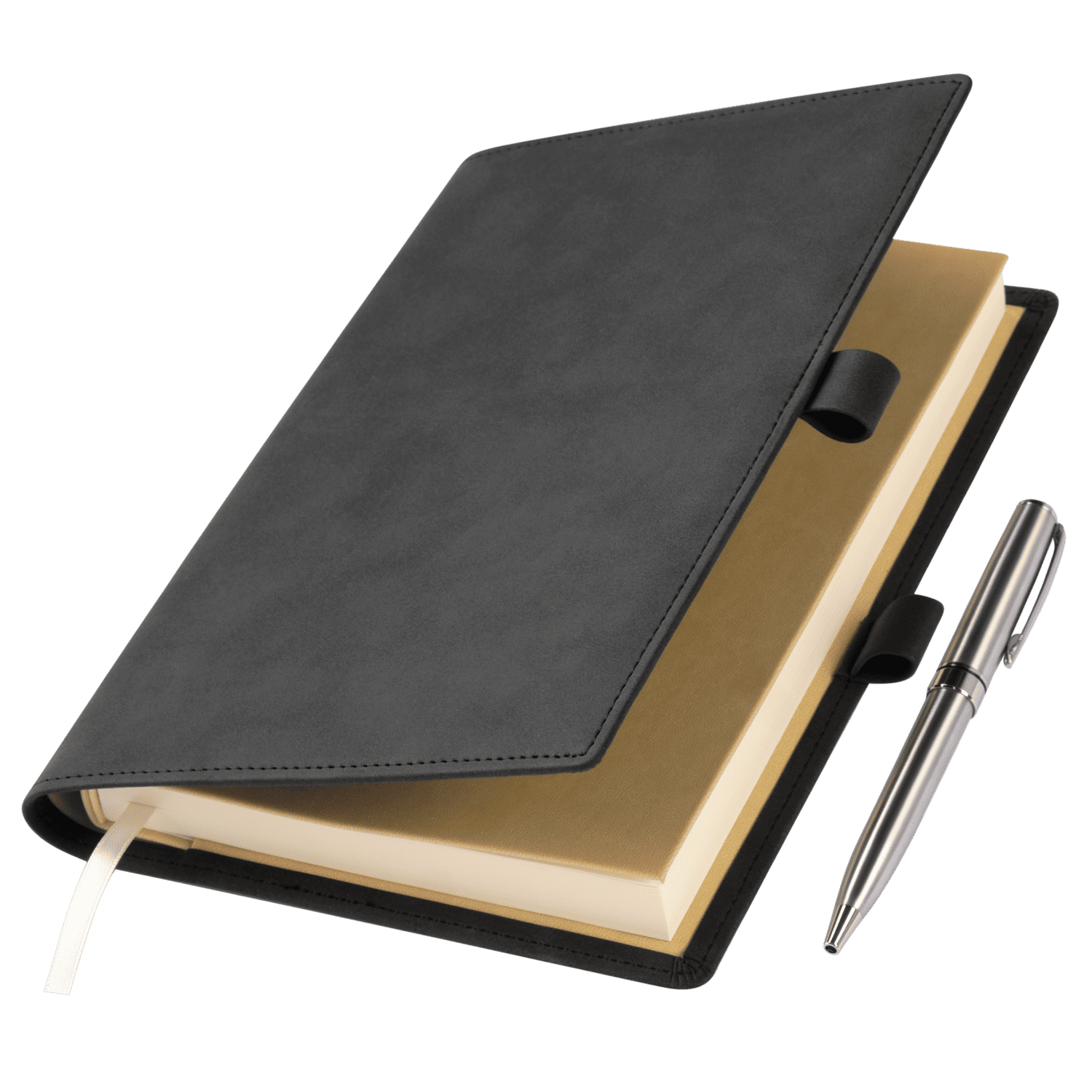 Ежедневник-портфолио Clip NEO недатированный в подарочной коробке, (в комплекте ручка Tesoro )