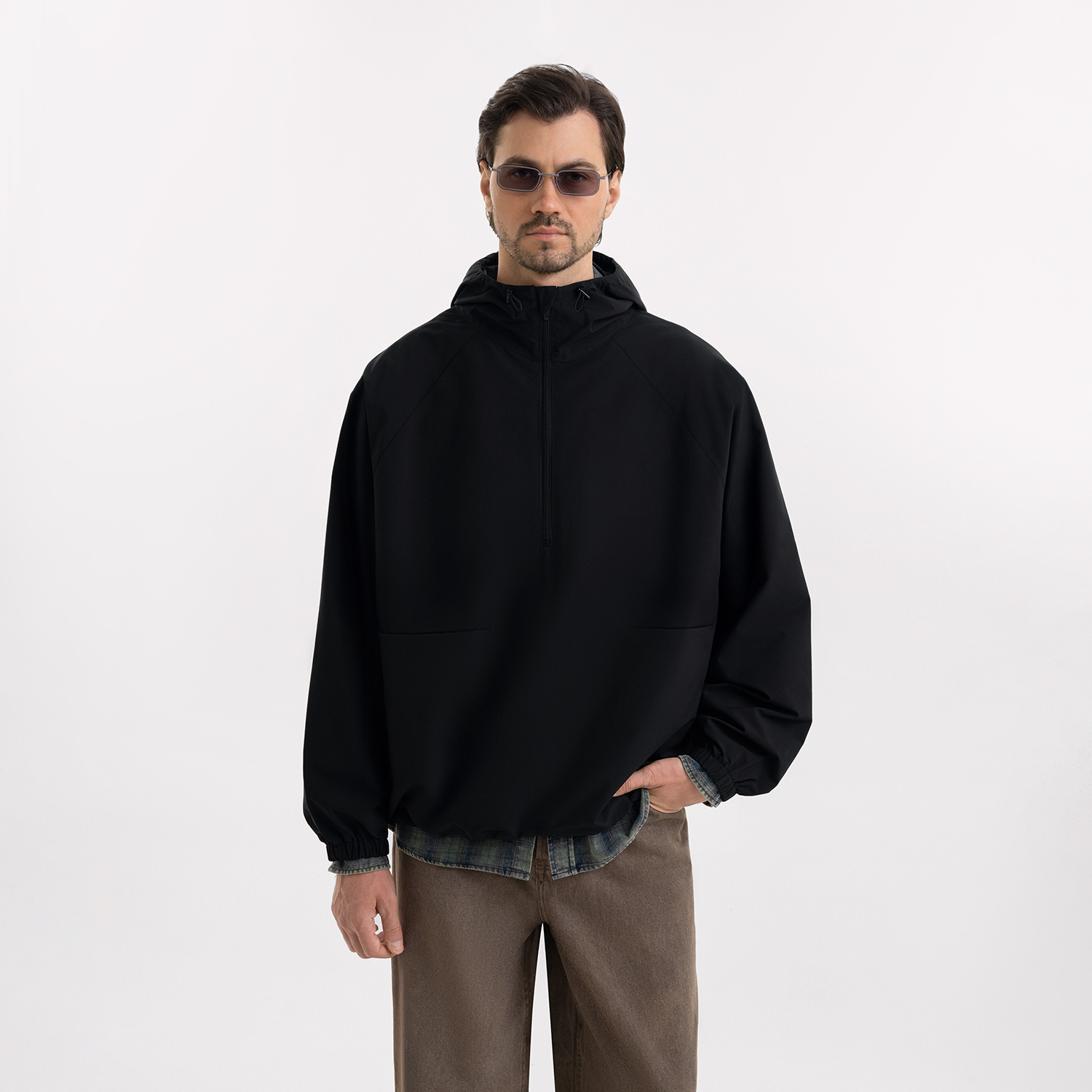 Ветровка (анорак) оверсайз унисекс RISSMAN