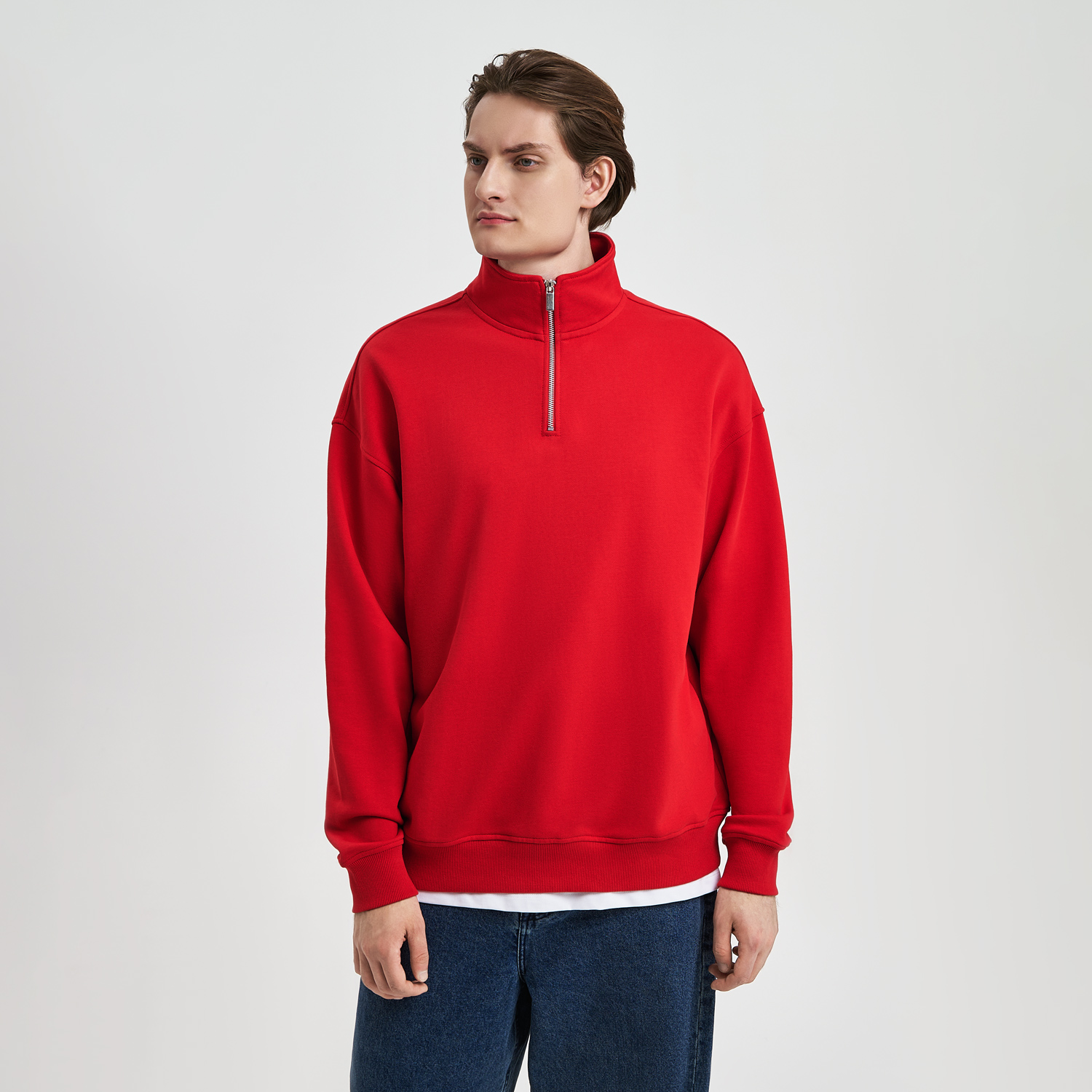 Толстовка на молнии унисекс FLOW, размер 3XL/4XL