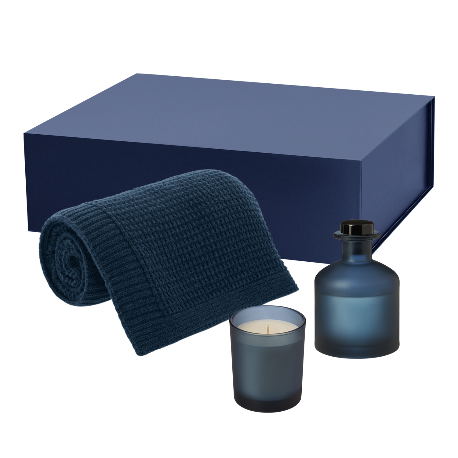 Enigma Gift Set, Malta Soft (candle, diffuser, blanket)